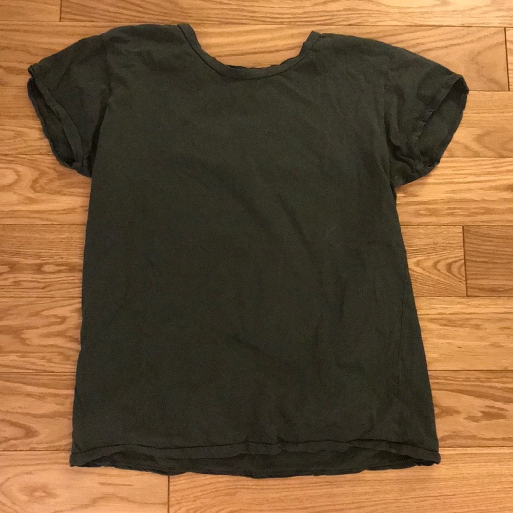 Green rag doll tee